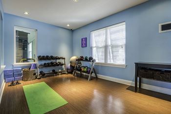 24 Hour fitness studio